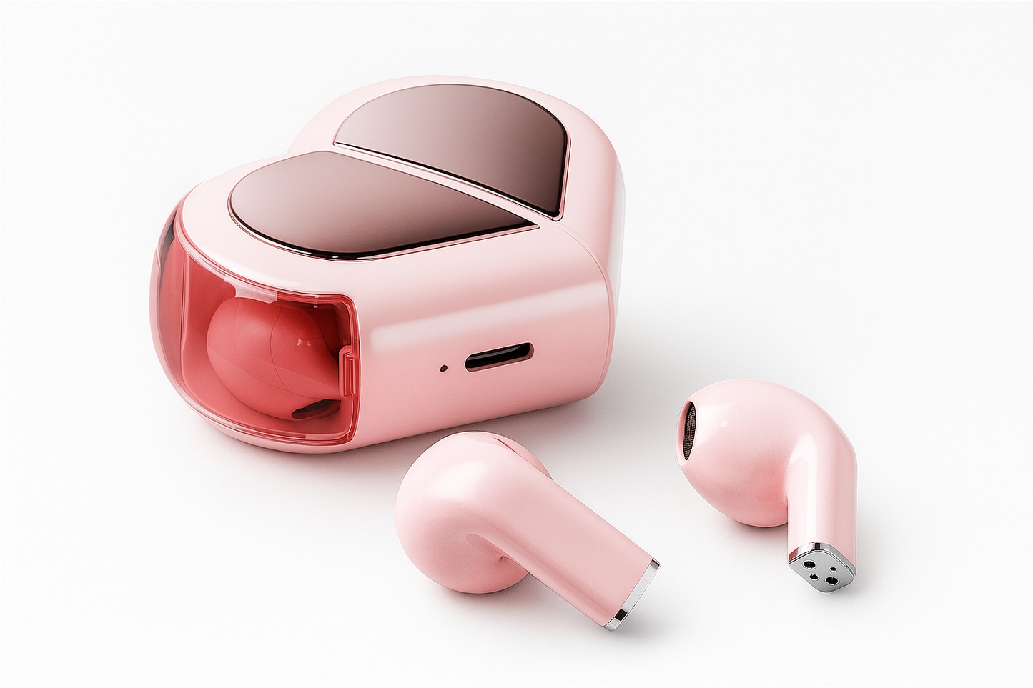 K-520 TWS – Auriculares inalámbricos con estuche corazón
