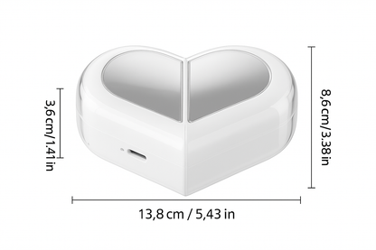 K-520 TWS – Auriculares inalámbricos con estuche corazón